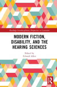 Literary Fiction and the Hearing Sciences (Routledge Interdisciplinary Perspectives on Literature)