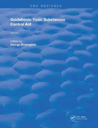 Guidebook : Toxic Substances Control Act (Routledge Revivals)