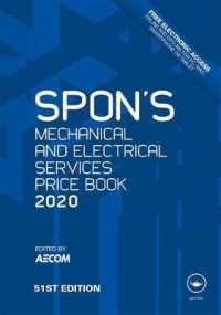 Spon's Mechanical and Electrical Services Price Book 2020 (Spon's Price Books) （51）