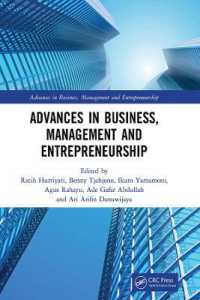 Advances in Business, Management and Entrepreneurship : Proceedings of the 3rd Global Conference on Business Management & Entrepreneurship (GC-BME 3), 8 August 2018, Bandung, Indonesia (Advances in Business, Management and Entrepreneurship)