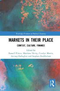 Markets in their Place : Context, Culture, Finance (Routledge Frontiers of Political Economy)