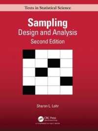 Sampling : Design and Analysis (Chapman & Hall/crc Texts in Statistical Science) （2ND）