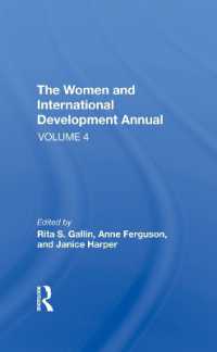 The Women and International Development Annual, Volume 4