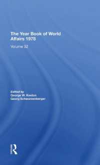 The Year Book of World Affairs, 1978
