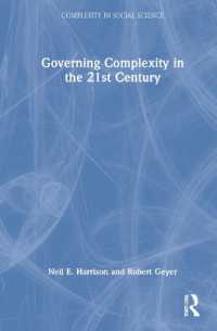２１世紀の複雑性のガバナンス<br>Governing Complexity in the 21st Century (Complexity in Social Science)