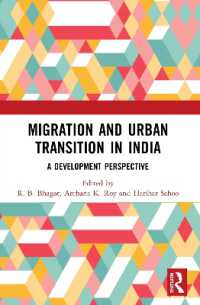 Migration and Urban Transition in India : A Development Perspective