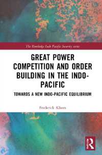 Great Power Competition and Order Building in the Indo-Pacific : Towards a New Indo-Pacific Equilibrium (The Routledge Indo Pacific Security series)