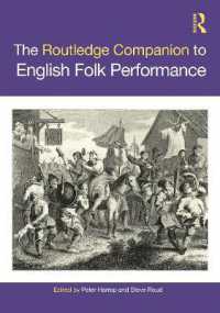 ラウトレッジ版　イギリス民俗芸能必携<br>The Routledge Companion to English Folk Performance (Routledge Companions)