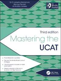 Mastering the UCAT, Third Edition (Mastering) （3RD）