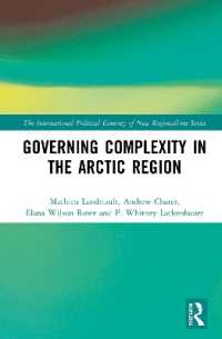 Governing Complexity in the Arctic Region (New Regionalisms Series)