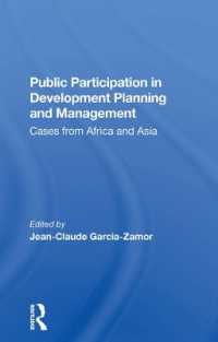 Public Participation in Development Planning and Management : Cases from Africa and Asia