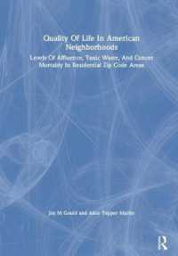 Quality of Life in American Neighborhoods : Levels of Affluence, Toxic Waste, and Cancer Mortality in Residential Zip Code Areas