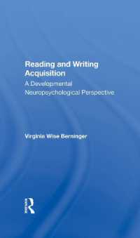 Reading and Writing Acquisition : A Developmental Neuropsychological Perspective