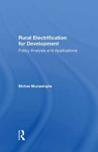 Rural Electrification for Development : Policy Analysis and Applications