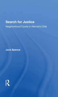 Search for Justice : Neighborhood Courts in Allende's Chile