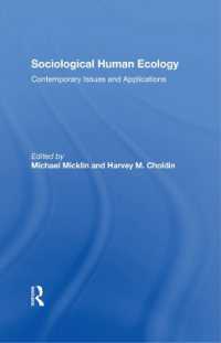 Sociological Human Ecology : Contemporary Issues and Applications