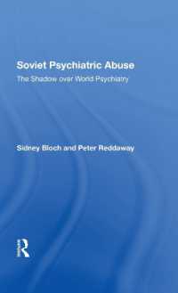 Soviet Psychiatric Abuse : The Shadow over World Psychiatry
