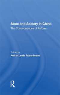State and Society in China : The Consequences of Reform