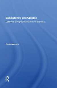 Subsistence and Change : Lessons of Agropastoralism in Somalia