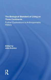 The Biological Standard of Living on Three Continents : Further Explorations in Anthropometric History