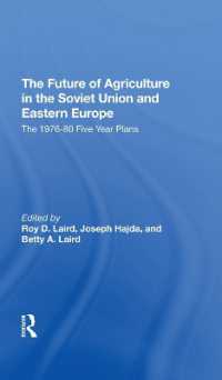 The Future of Agriculture in the Soviet Union and Eastern Europe : The 19761980 Fiveyear Plans