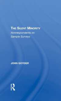 The Silent Minority : Nonrespondents in Sample Surveys