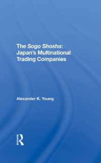 The Sogo Shosha : Japan's Multinational Trading Companies