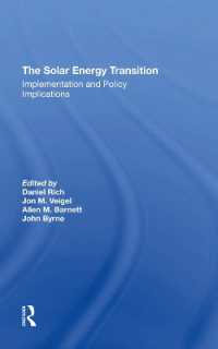 The Solar Energy Transition : Implementation and Policy Implications
