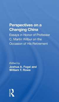 Perspectives on a Changing China : Essays in Honor of Professor C. Martin Wilbur