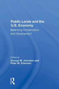 Public Lands and the U.s. Economy : Balancing Conservation and Development