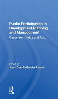 Public Participation in Development Planning and Management : Cases from Africa and Asia
