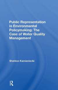 Public Representation in Environmental Policymaking : The Case of Water Quality Management