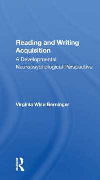 Reading and Writing Acquisition : A Developmental Neuropsychological Perspective