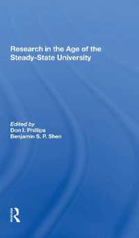 Research in the Age of the Steady-state University