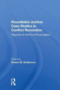 Roundtable Justice: Case Studies in Conflict Resolution