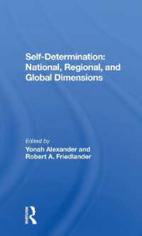 Selfdetermination : National, Regional, and Global Dimensions