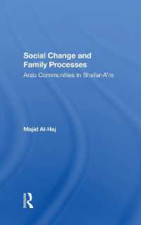 Social Change and Family Processes : Arab Communities in Shefara'm