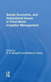 Social, Economic, and Institutional Issues in Third World Irrigation Management