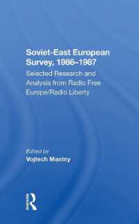 Sovieteast European Survey, 19861987 : Selected Research and Analysis from Radio Free Europe/radio Liberty