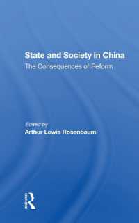 State and Society in China : The Consequences of Reform