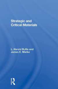 Strategic and Critical Materials