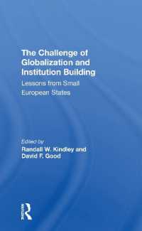 The Challenge of Globalization and Institution Building : Lessons from Small European States