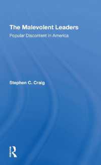 The Malevolent Leaders : Popular Discontent in America