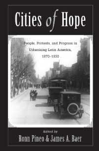 Cities of Hope : People, Protests, and Progress in Urbanizing Latin America, 1870-1930