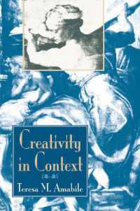 Creativity in Context : Update to the Social Psychology of Creativity