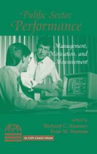 Public Sector Performance : Management, Motivation, and Measurement
