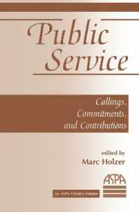 Public Service : Callings, Commitments and Contributions
