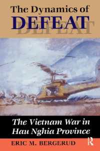 The Dynamics of Defeat : The Vietnam War in Hau Nghia Province