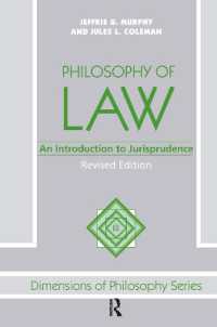 Philosophy of Law : An Introduction to Jurisprudence