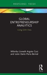 Global Entrepreneurship Analytics : Using GEM Data (Routledge Focus on Business and Management)